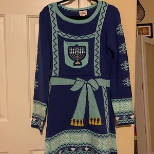 Knit Hanukkah Dress